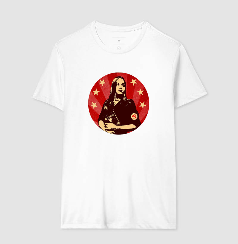 Camiseta Gatinha Comunista