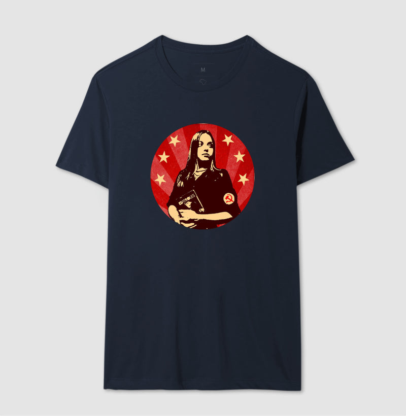 Camiseta Gatinha Comunista