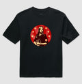 Camiseta Oversized Gatinha Comunista