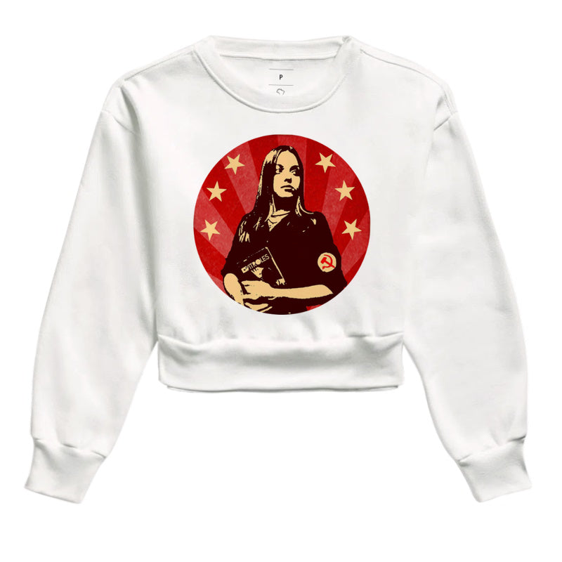 Moleton cropped Gatinha Comunista